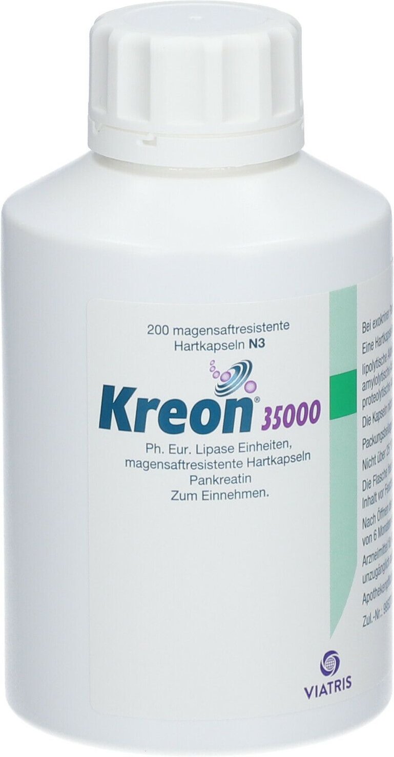 Kreon 35.000 Ph.Eur.Lipase Einheiten magensaftresistent Hartkapseln