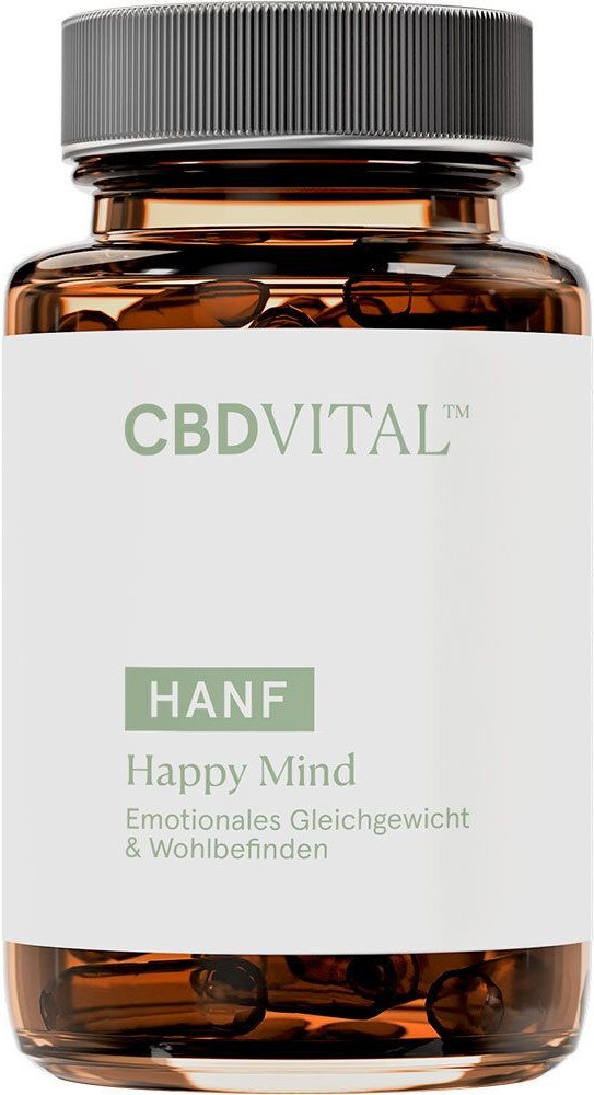 CBD Vital Hanf Happy Mind Kapseln 60 St