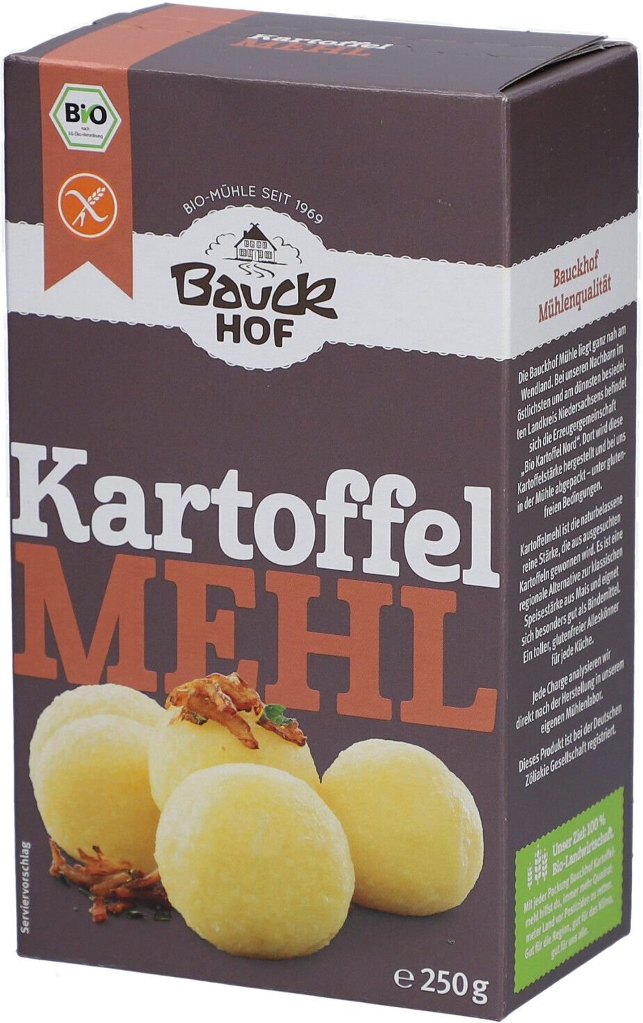 Bauckhof Kartoffelmehl glutenfr 250 g Pulver
