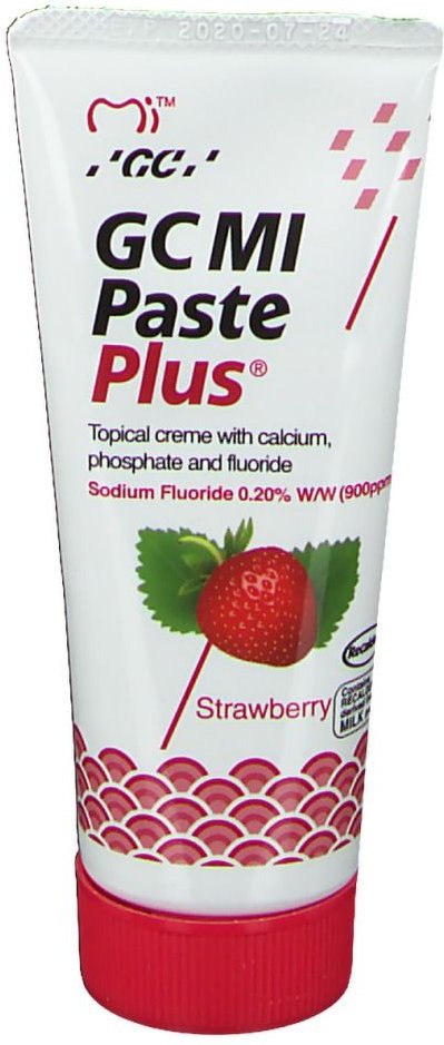GC MI Paste Plus Erdbeere 40 g Tube