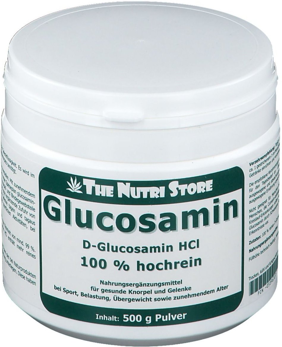 Glucosamin 100% rein Pulver 500 g
