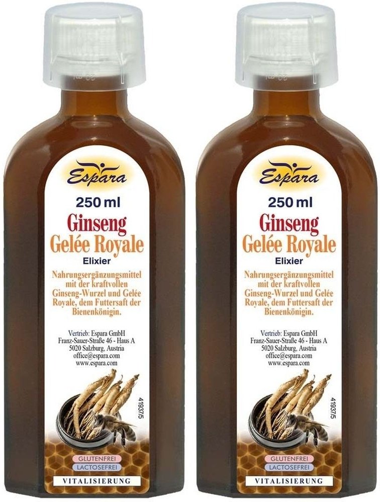 Ginseng Gelee Royale Elixier 2x 2x250 ml