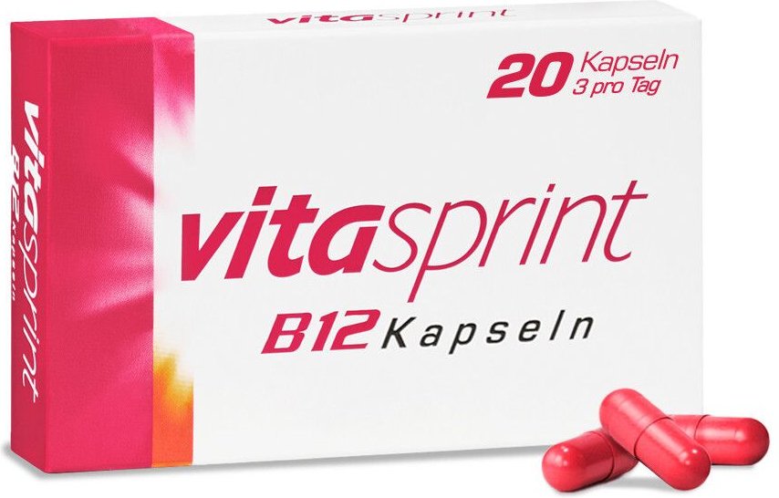 Vitasprint B12 Kapseln 20 St Hartkapseln