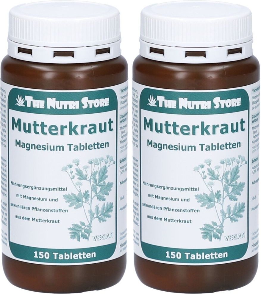 Mutterkraut Magnesium Tabletten 2x 2x150 St