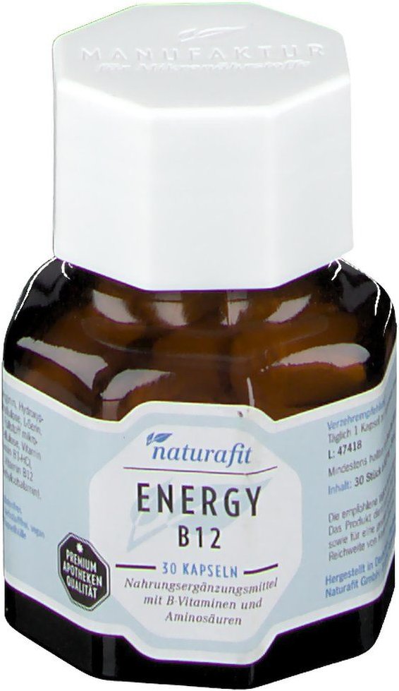 Naturafit Energy B12 Kapseln