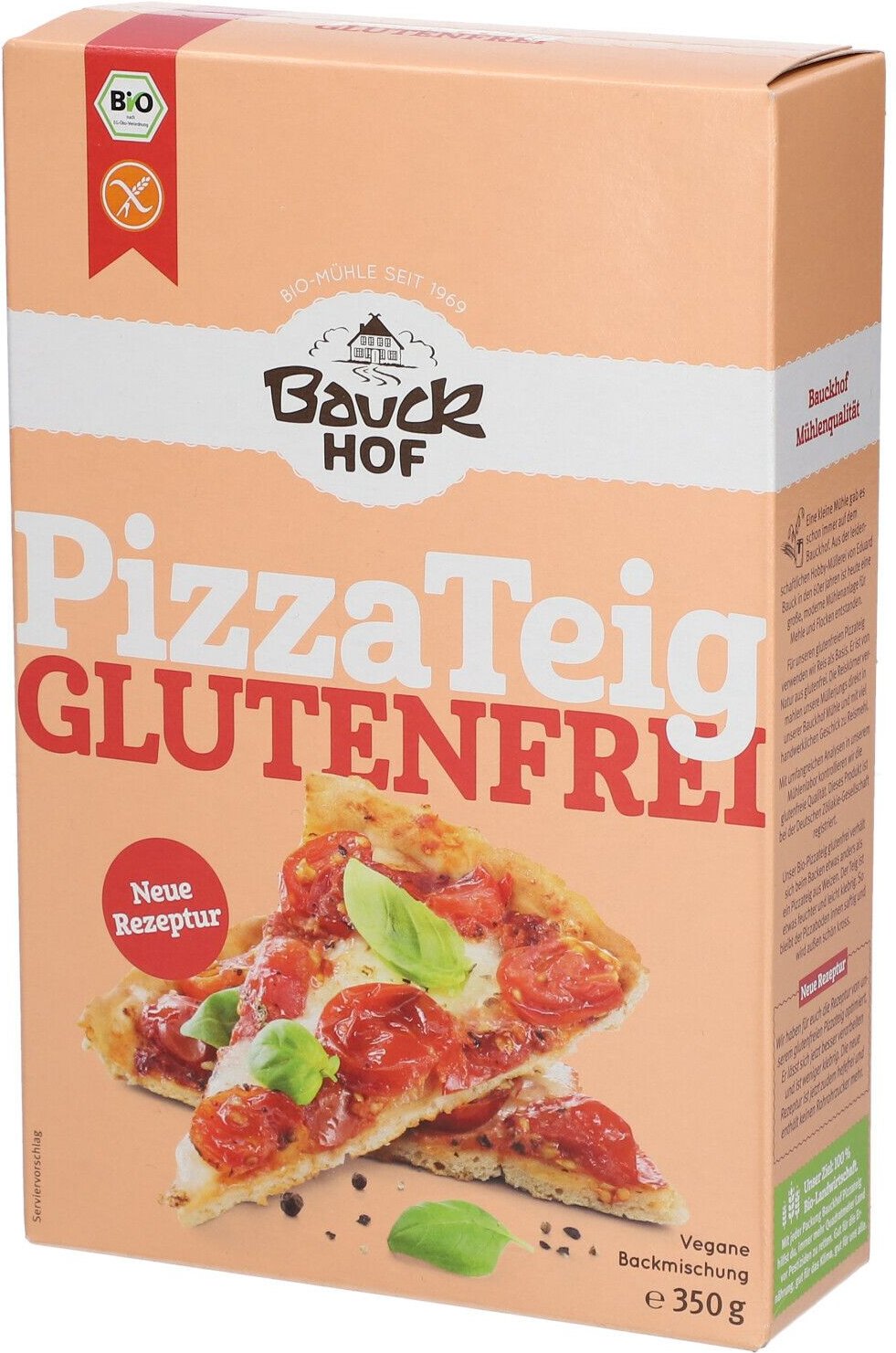 Bauck Pizzateig 350 g Pulver