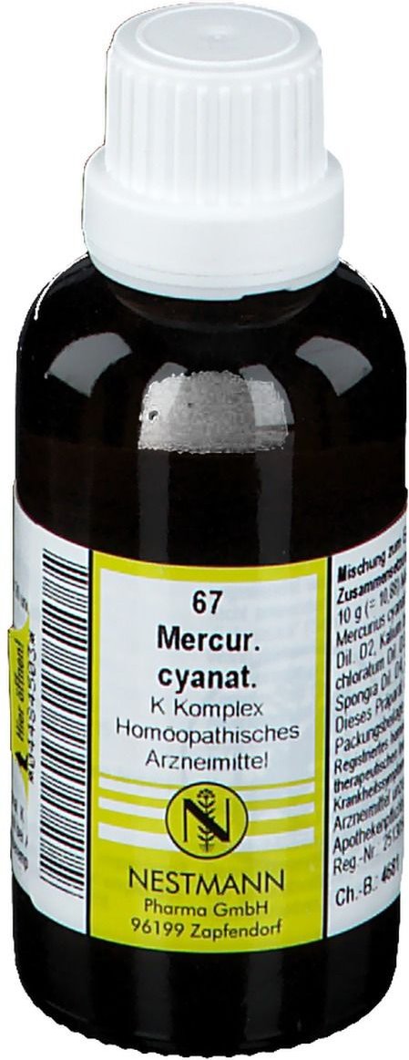 Mercurius Cyanatus K Komplex Nr.67 Dilution 50 ml