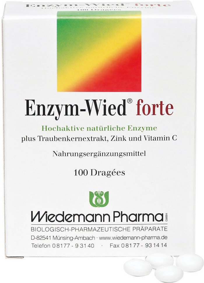 Enzym-Wied forte Dragees 100 St