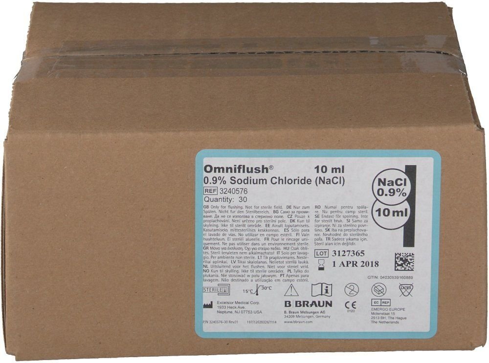 Omniflush 10 ml in Fertigspritzen 30 St