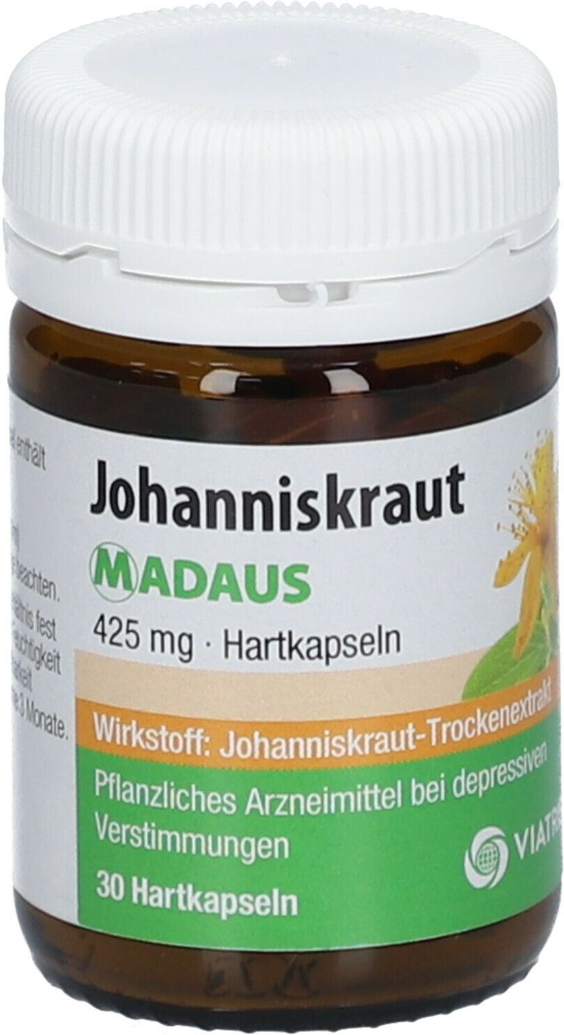 Johanniskraut Madaus 425 mg Hartkapseln 30 St