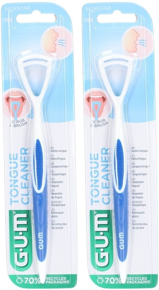 GUM Zungenreiniger x2 2x1 St