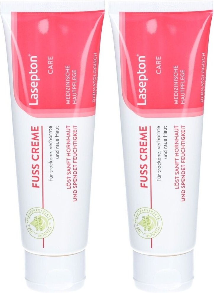 Laseptonmed Fuss Creme x2 2x75 ml Fußcreme