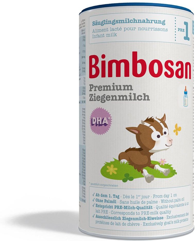 Premium Ziegenmilch 1 Säuglingsmilch Dose 400 g Pulver