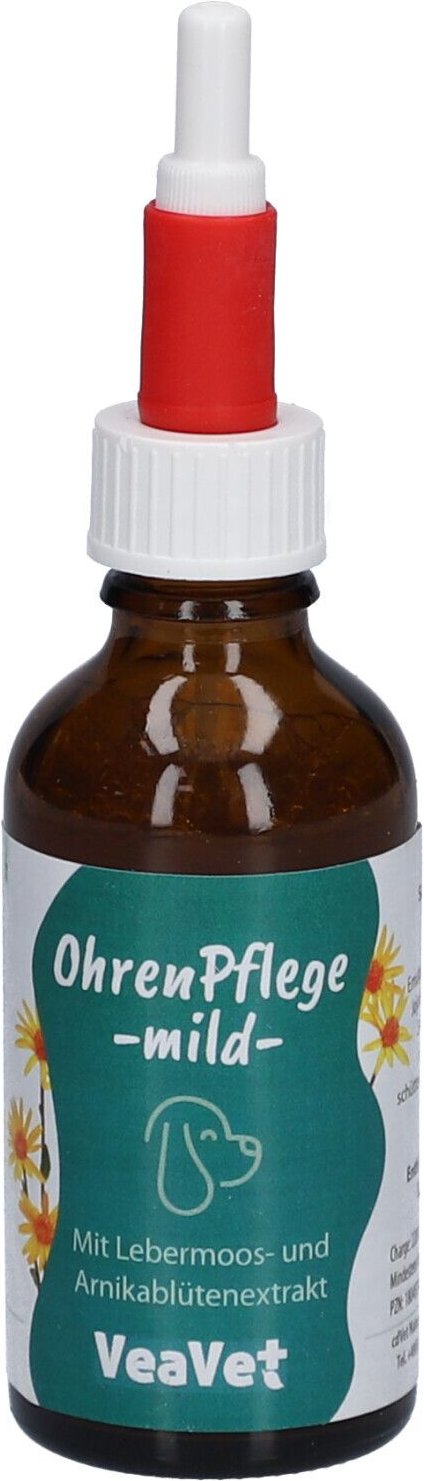 Veavet Ohrenpflege mild vet. 50 ml Tropfen