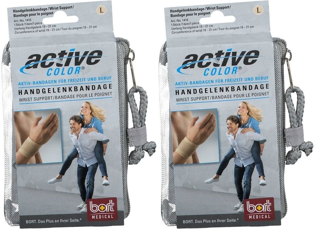 Bort Activec Handg Haut LG x2 2x1 St Bandage(s)