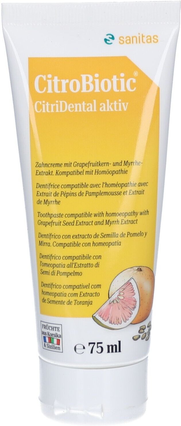 Citrobiotic CitriDental aktiv Zahncreme 75 ml