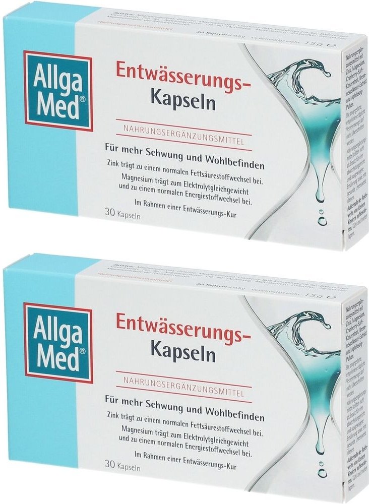 Allga Med Entwässerungs-Kapseln x2 2x30 St Kapseln