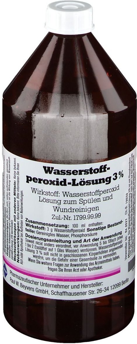 Thumbnail - Wasserstoffperoxid Lösung 3%