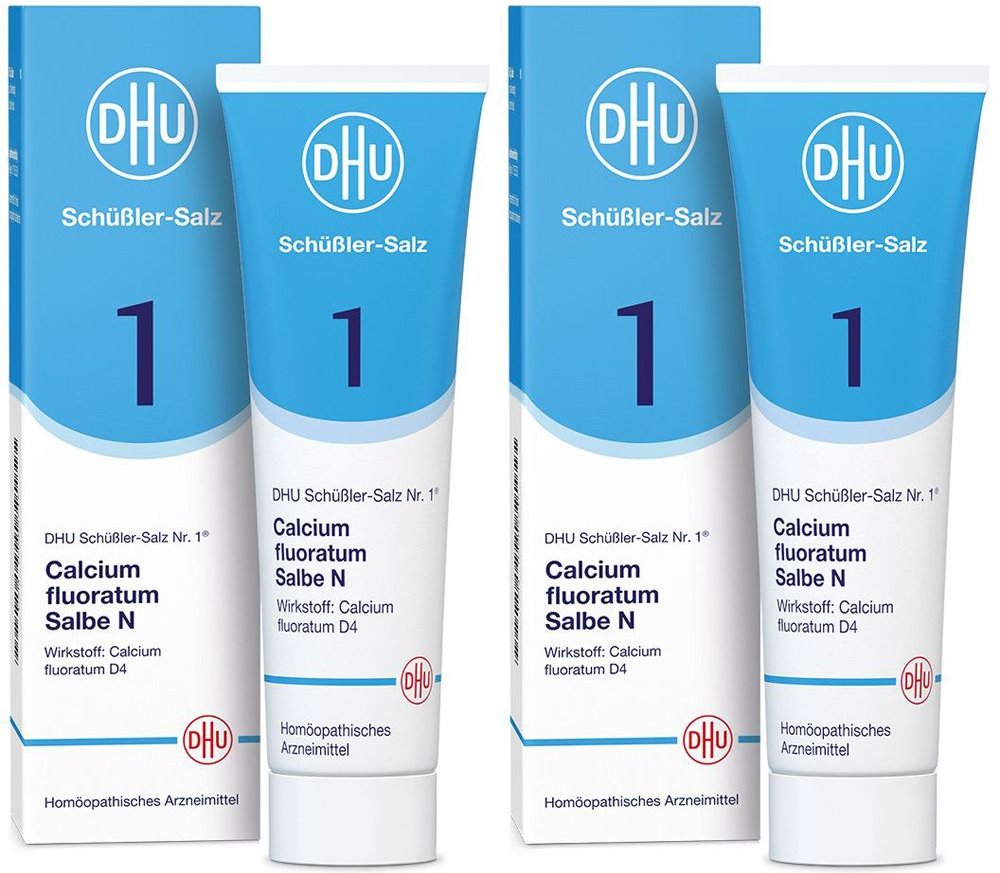 Biochemie DHU 1 Calcium fluoratum N D 4 Salbe x2 2x50 g