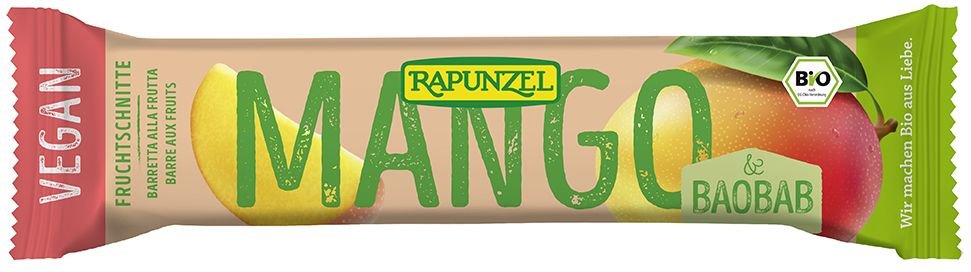 Rapunzel FRU Schn Mango BA Bio 40 g Riegel
