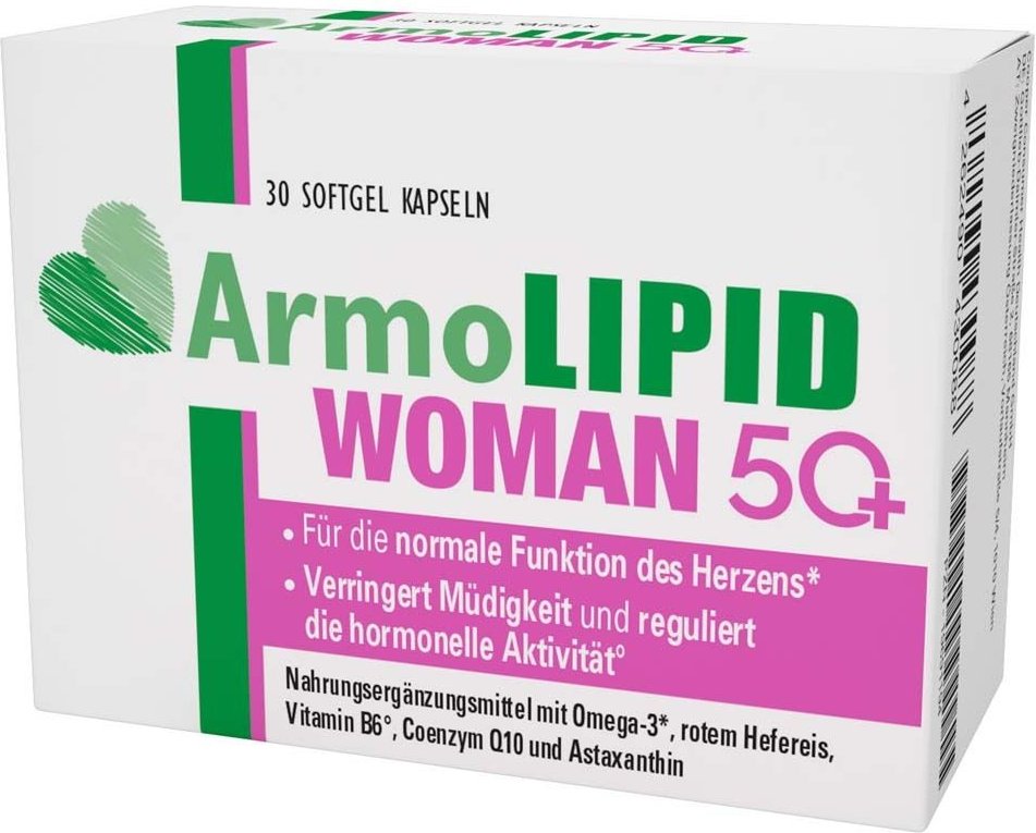 Armolipid Woman 50 + Weichkapseln