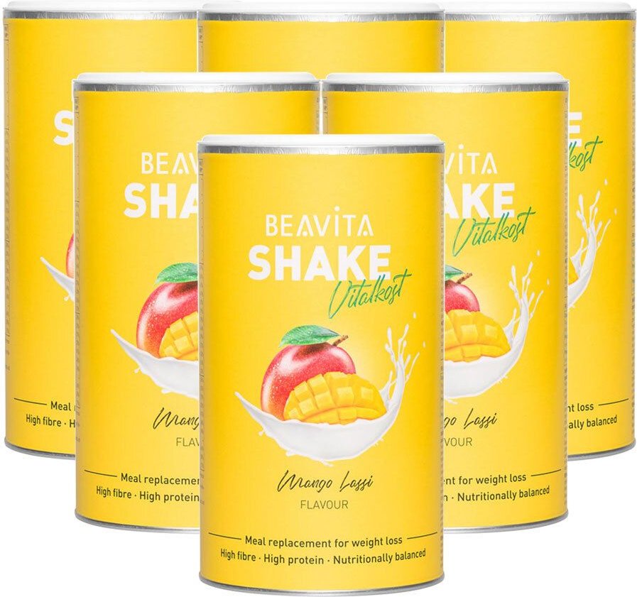 Beavita Profi Diät-Paket, Mango Lassi 6x572 g Pulver