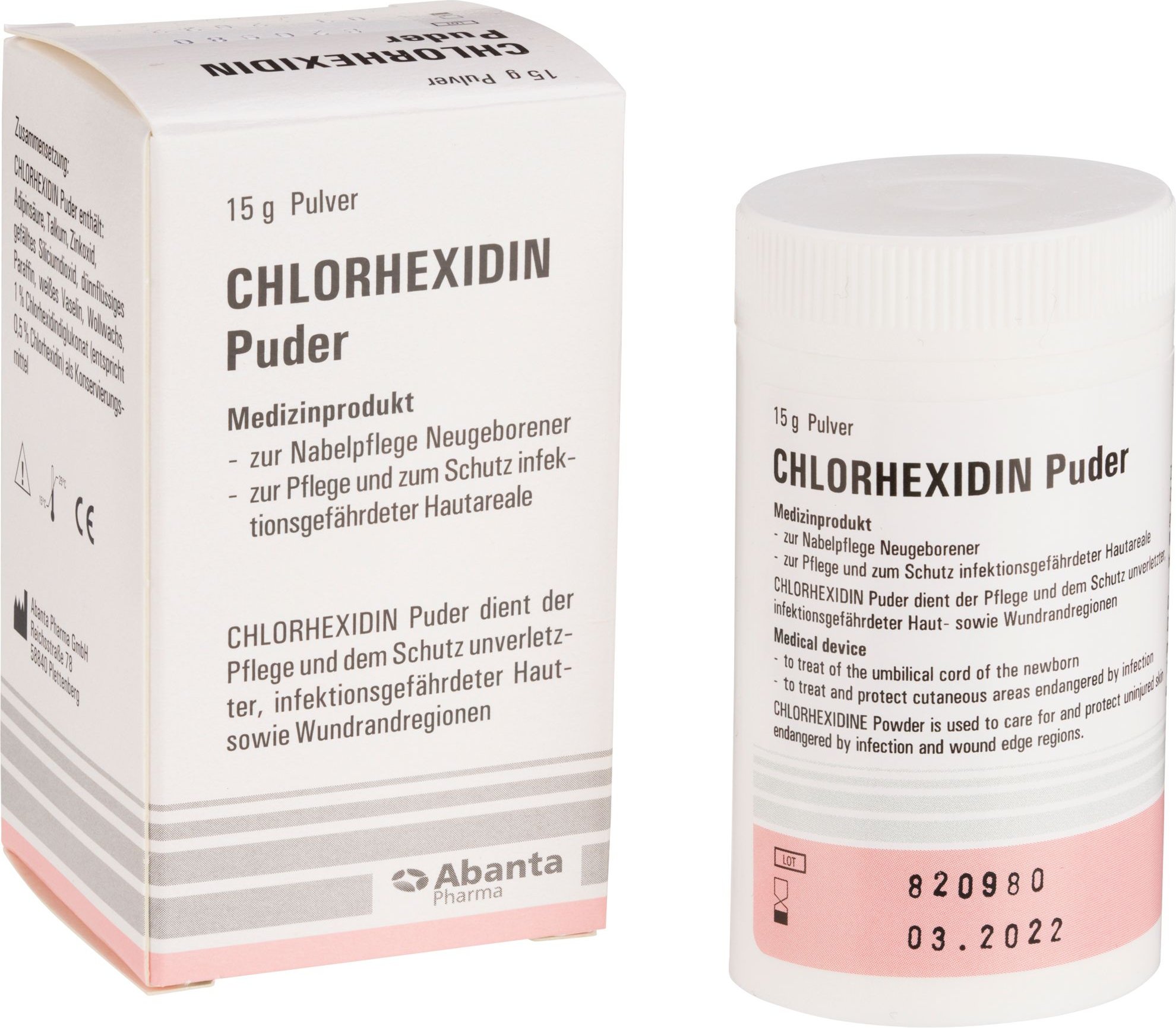 Chlorhexidin Puder 15 g