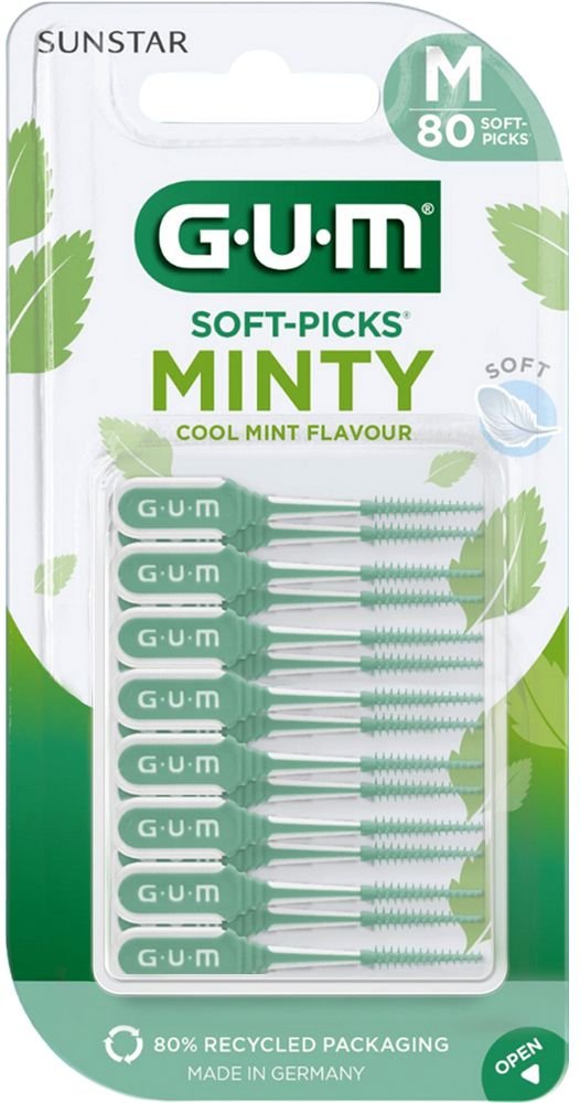 GUM Soft-Picks Minty medium 80 St Zahnbürste
