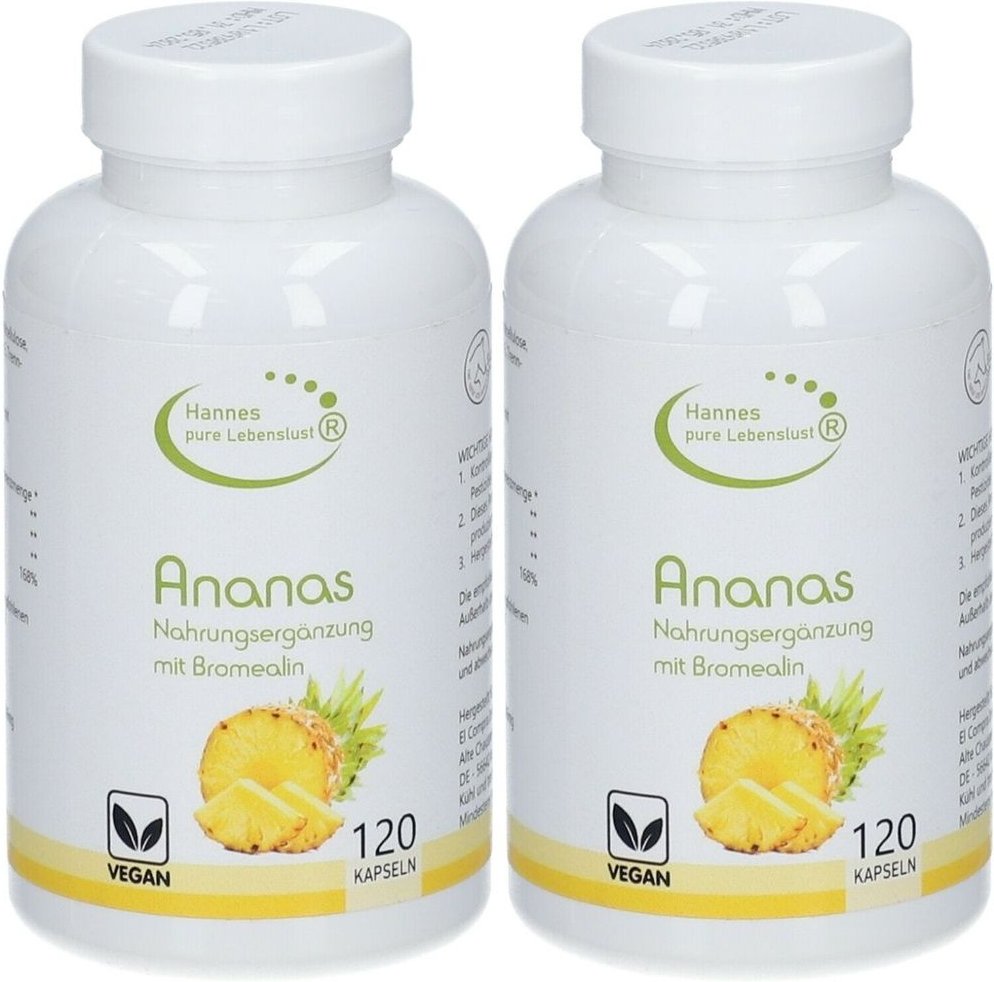 Ananas Enzyme Kapseln 2x 2x120 St