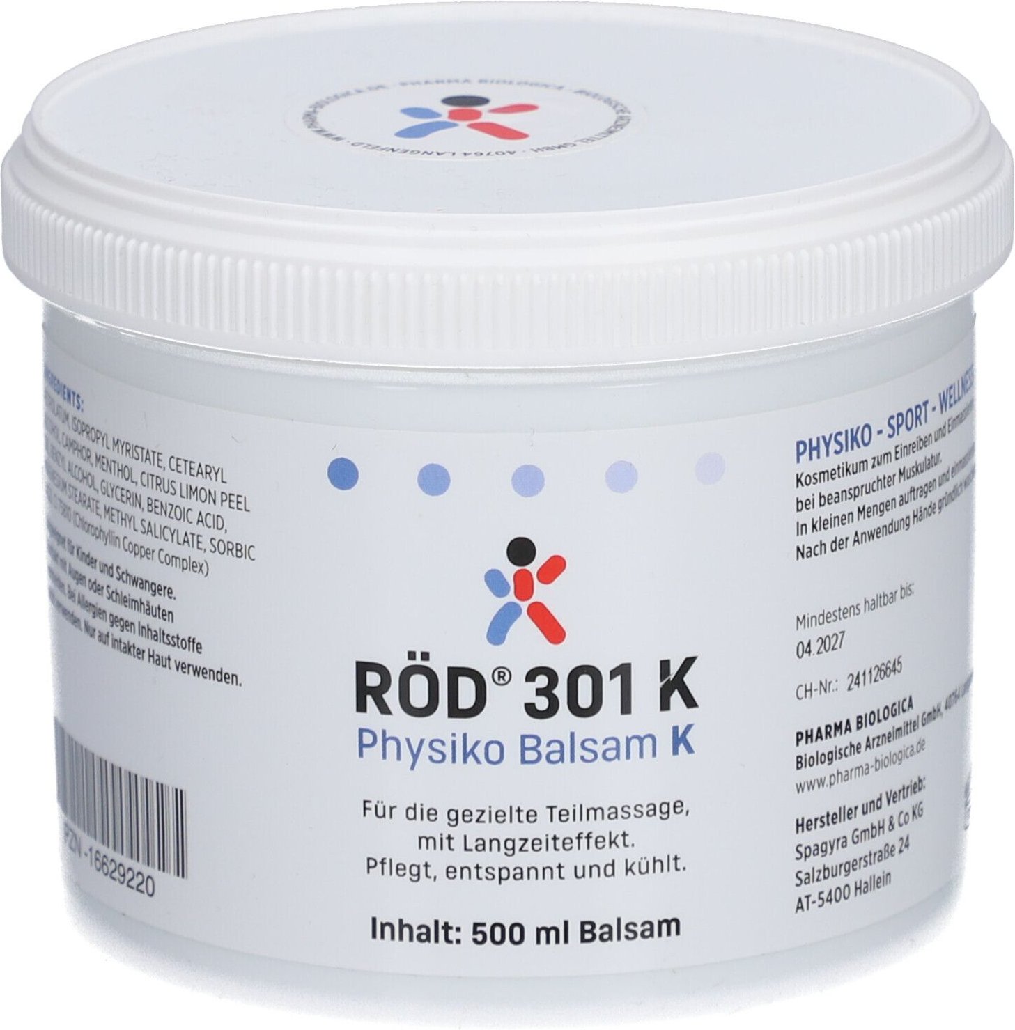 Physiko BLS Roed 301 K 500 ml Balsam