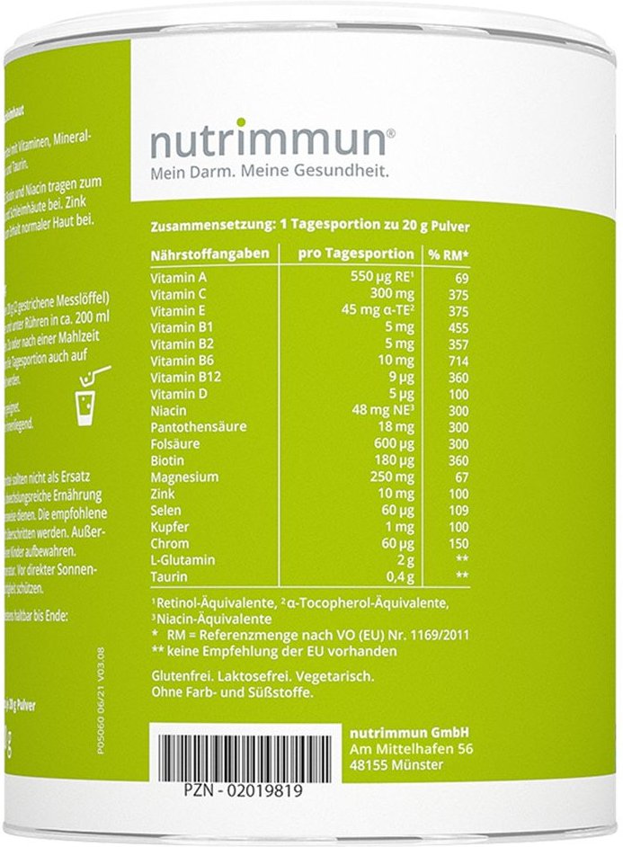 Mucozink Pulver 600 g