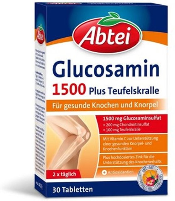 Abtei Glucosamin 1500 Tabletten TF 30 St