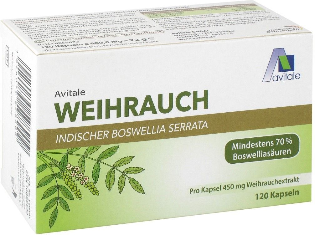 Thumbnail - Weihrauch 450 mg Boswellia Serrata Kapseln 120 St