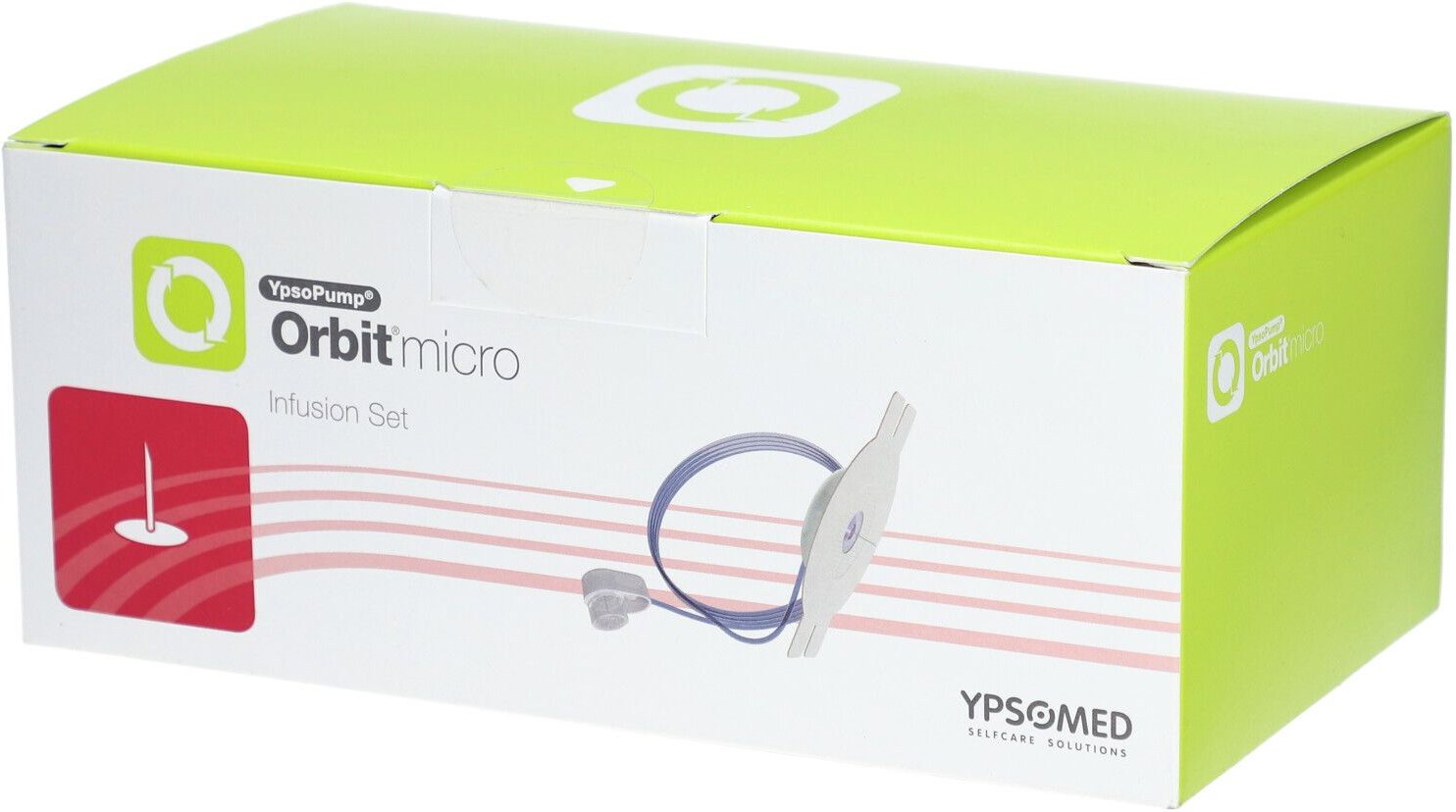 Mylife YpsoPump Orbitmicro 5,5 mm/80 cm Inf.-Set 10 St Infusionsset