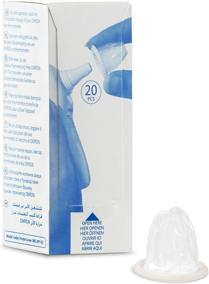 Omron Einweg-Messhüllen für Ohrthermometer 20 St Zubehör