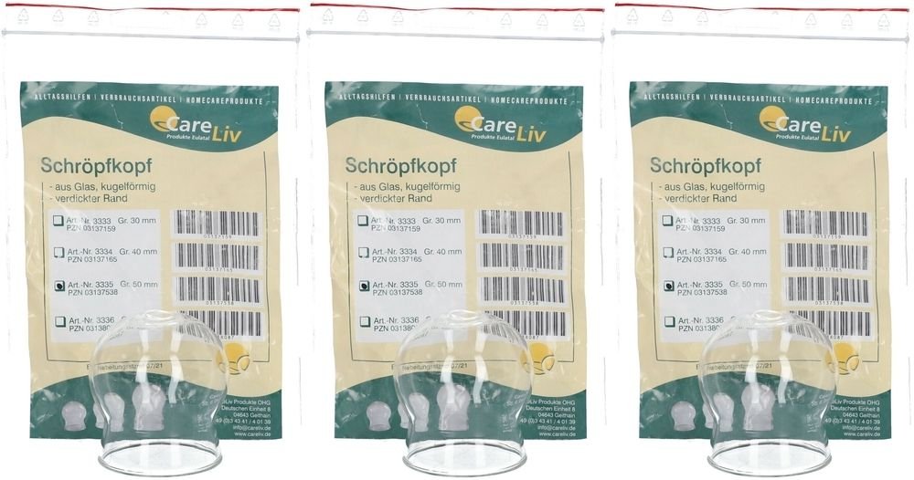 Schroepfkopf 5CM Kugelform x3 3x1 St