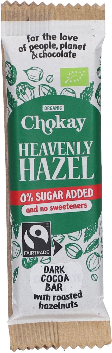 Chokay - Snackbar Heavenly Hazel FairTrade, 30g 30 g Riegel