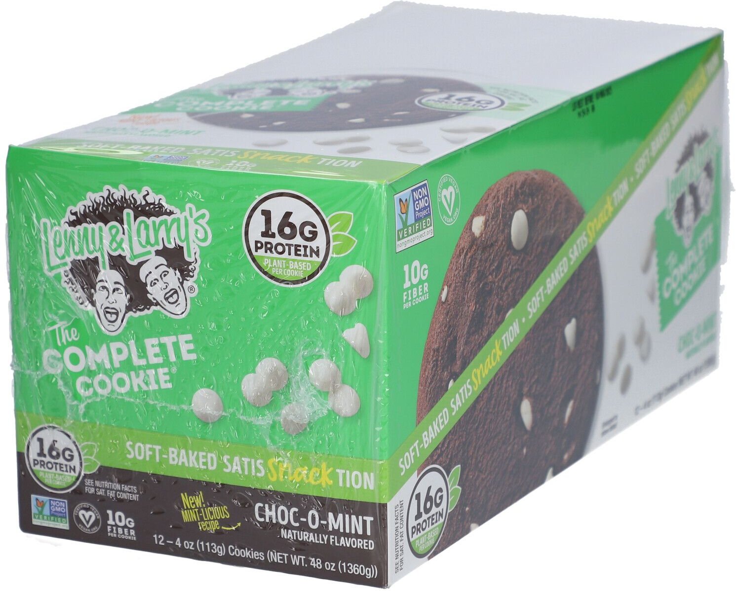 Lenny & Larry`s The Complete Cookie Choc-o-Mint 12x113 g Kekse