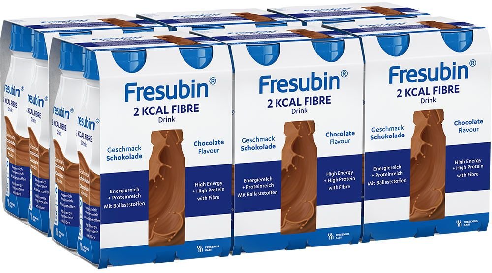Fresubin 2 kcal Fibre Drink Schokolade Trinkfl. 24x200 ml Lösung