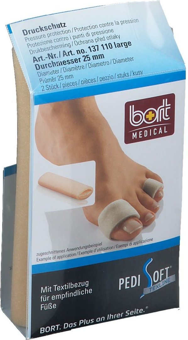 Bort PediSoft TexLine Druckschutz large 1 St Bandage(s)