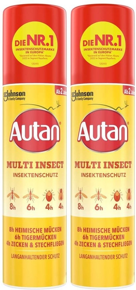 Autan Multi Insect Spray 2x 2x100 ml