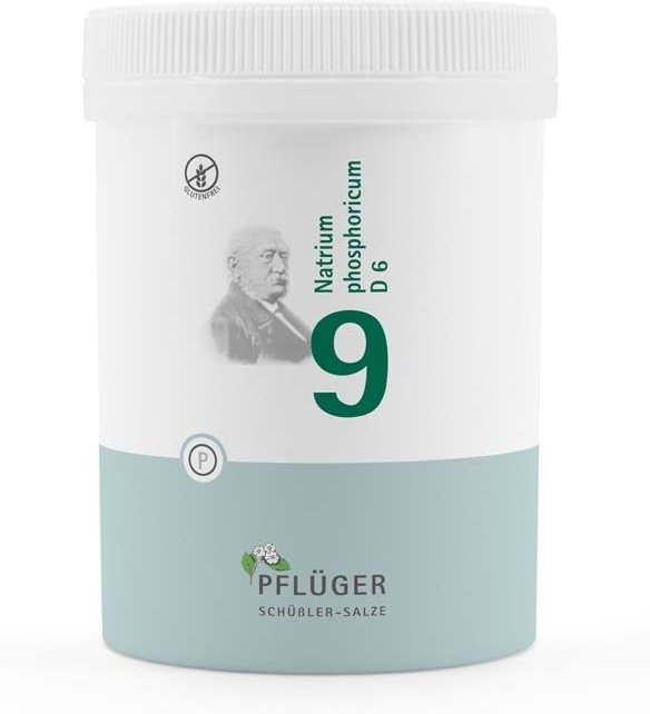 Biochemie Pflüger 9 Natrium phosphoricum D 6 Tabl. 1000 St Tabletten