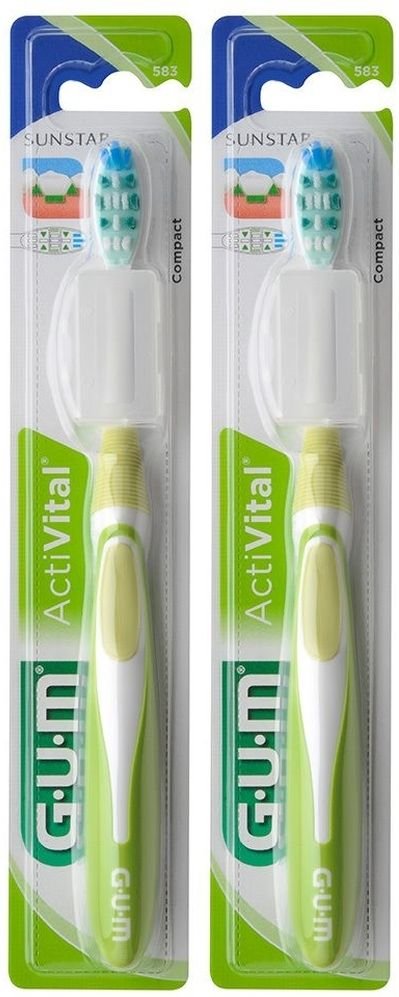 GUM Activital ZBU Komp SOF x2 2x1 St Zahnbürste