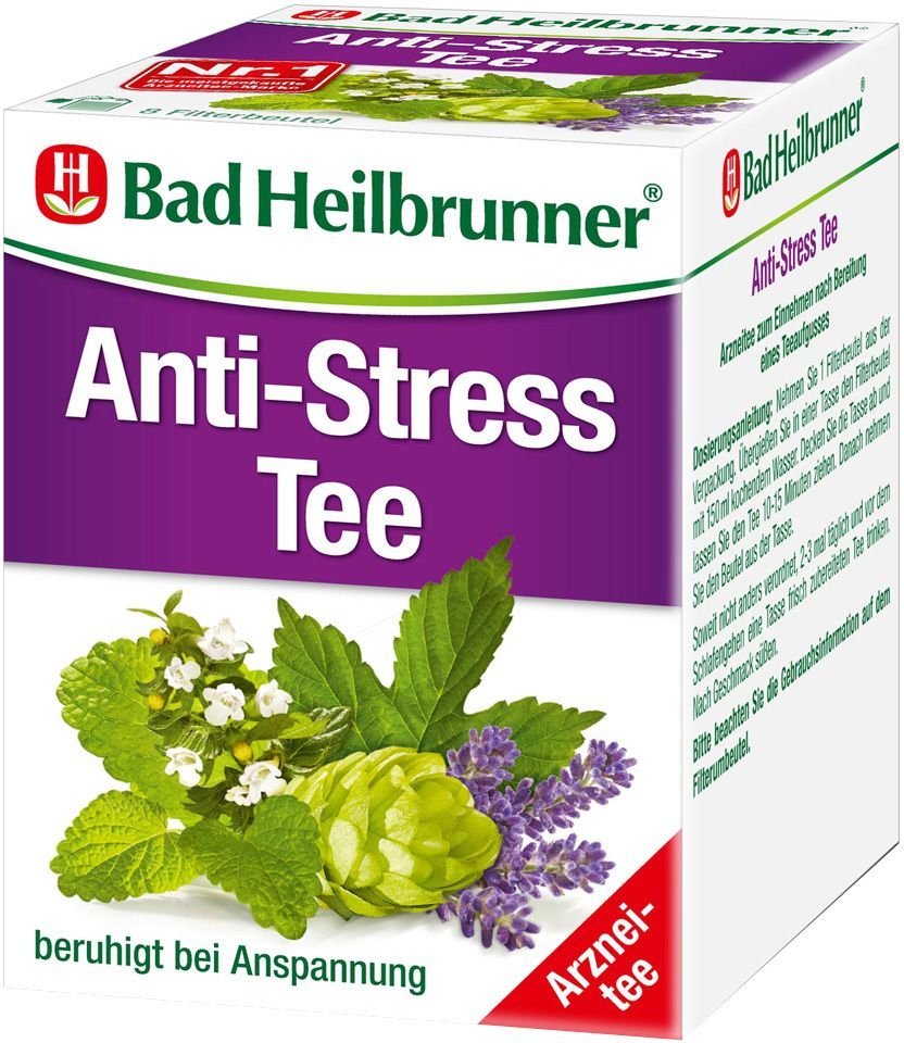 BAD Heilbrunner Anti-Stress-Tee Filterbeutel 8x1,75 g