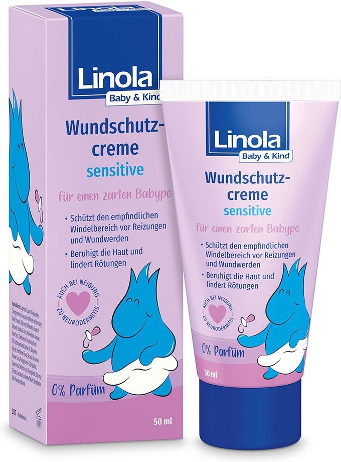 Linola Baby & Kind Wundschutzcreme sensitive 50 ml Creme