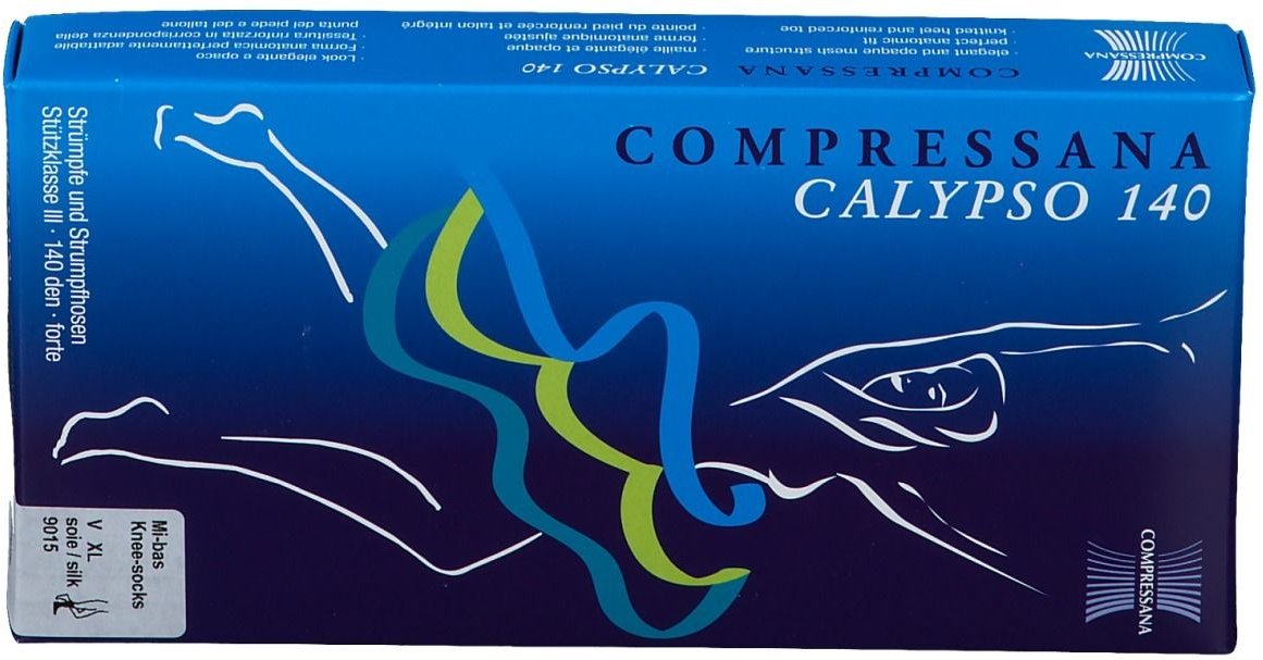 Thumbnail - Compressana Calypso 140den Kniestr.Gr.5 Softb.silk 2 St Sonstige