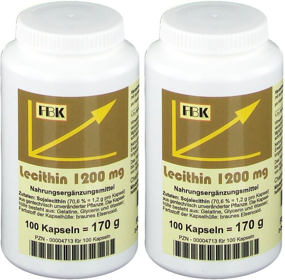 Lecithin Kapseln 2x 2x100 St