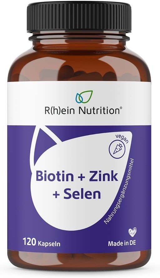 BIOTIN+ZINK+Selen f.Haut Haare & Nägel Kapseln 120 St
