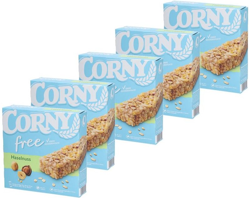 Corny free Haselnuss x5 5x6 St Riegel