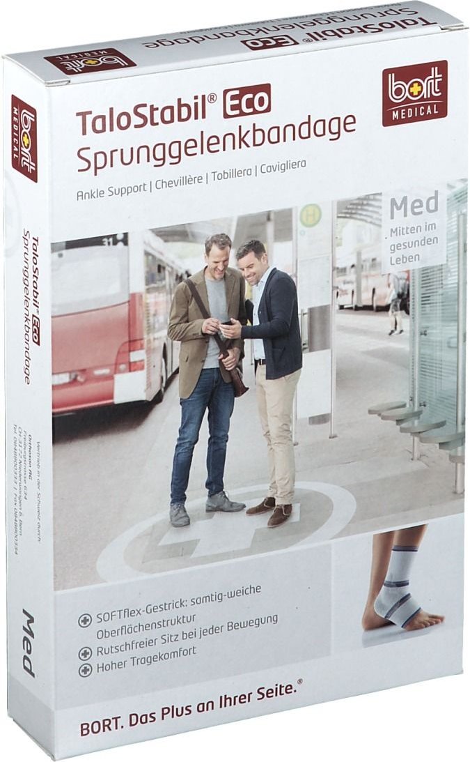 Bort TaloStabil Eco Sprunggel.Band.L haut 1 St Bandage(s)